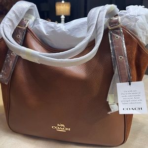 Authenticated Coach Meadow Shoulder Bag New with tags